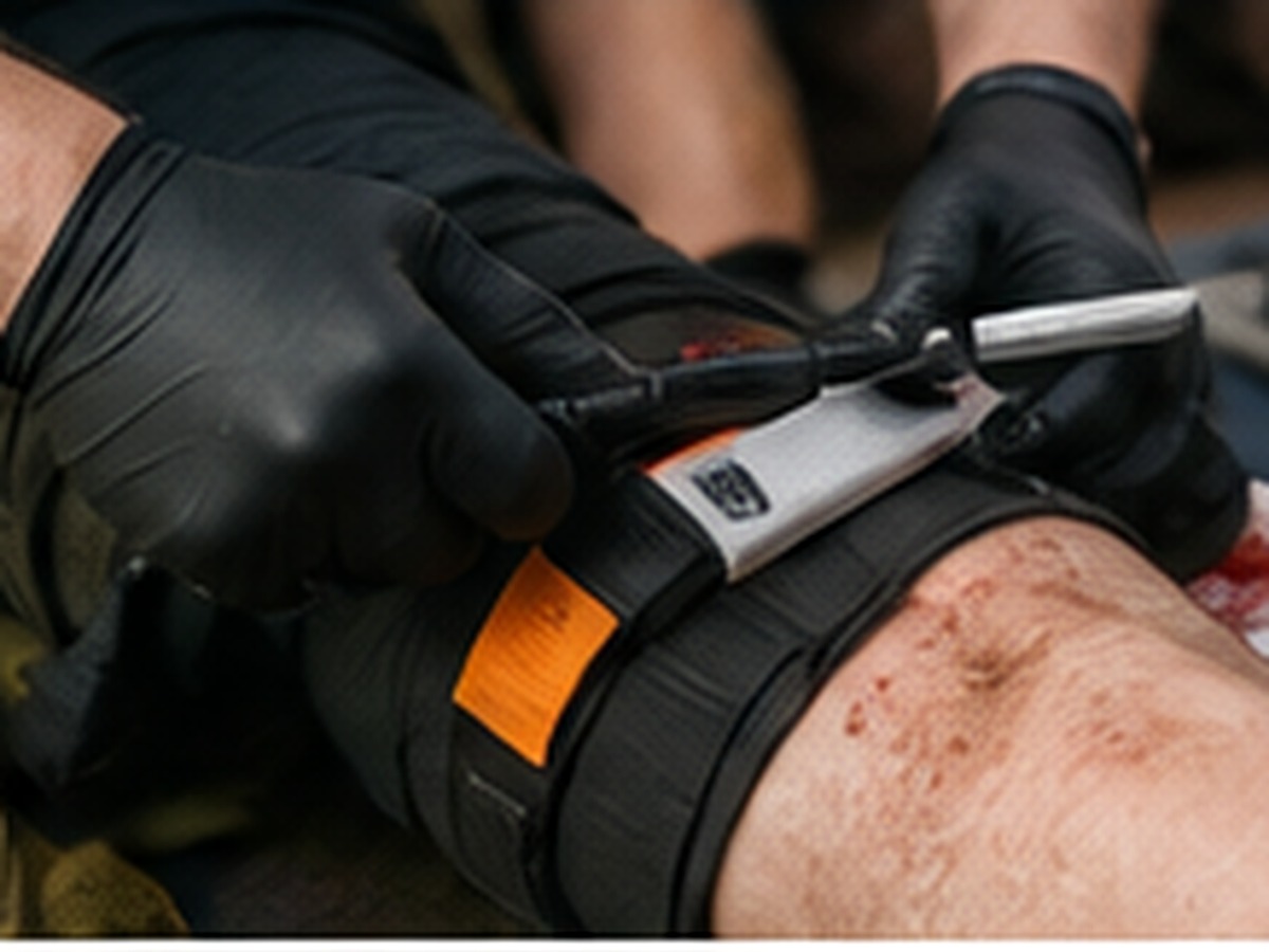 Tourniquet and bleeding-control training